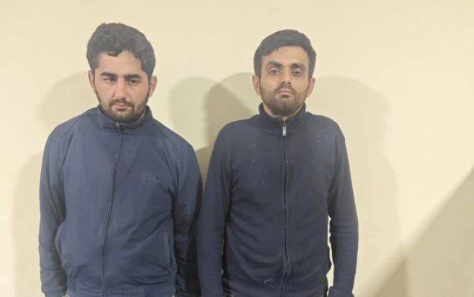 İrandan Azərbaycana narkotik keçirmək istəyən şəxslər saxlanıldı - FOTO