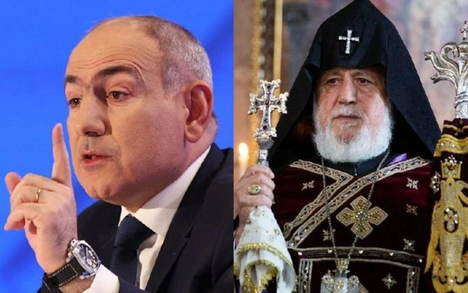 Paşinyan bu axşam katolikos II Qaregini İrəvanın hava limanında həbs etdirə bilər...