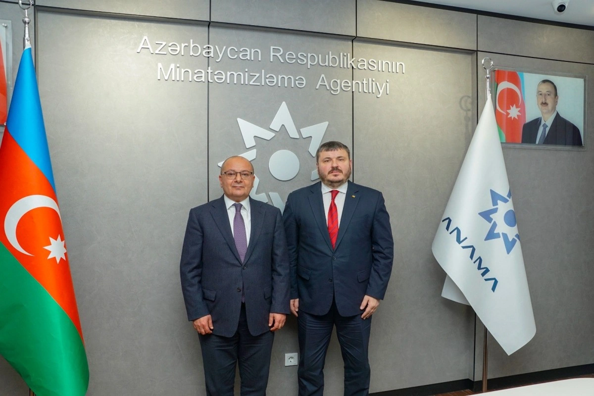 Azərbaycanla Ukrayna arasında mina təhlükəsi ilə mübarizə üzrə əməkdaşlıq müzakirə edilib - FOTO