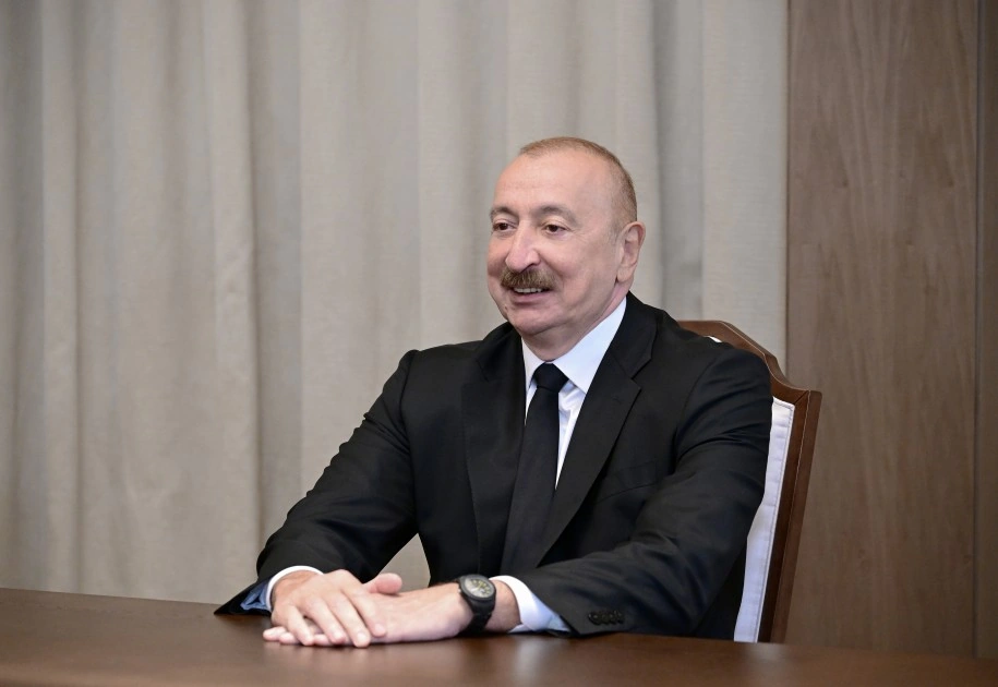 İlham Əliyev qəbul keçirdi - FOTOLAR