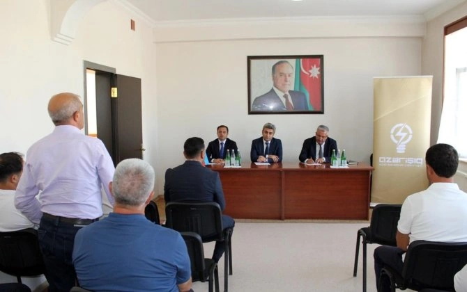 “Azərişıq” ASC-nin təşkilatçılığı ilə Şərurda sahibkarlarla görüş keçirilib - FOTOLAR