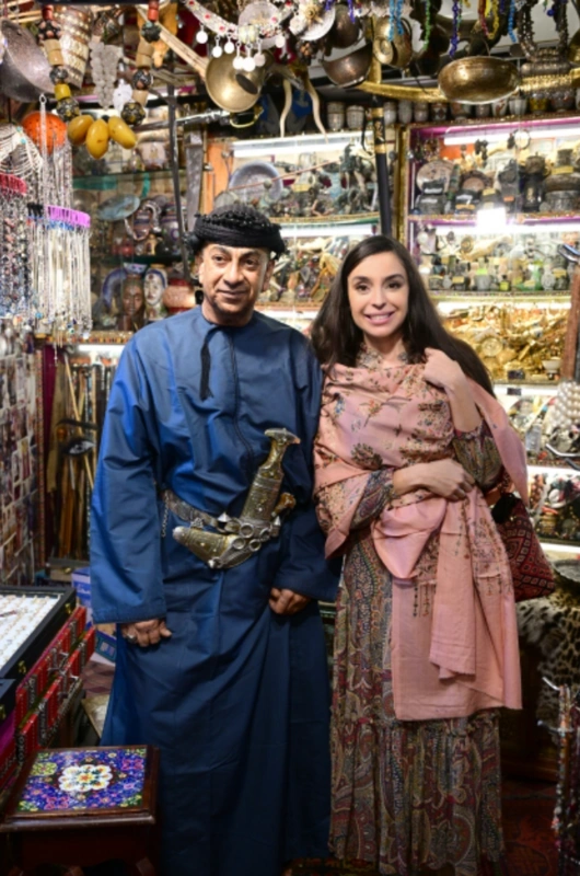 Leyla Əliyeva Maskatda Oman Milli Muzeyində və Mutrah bazarında olub - FOTOLAR