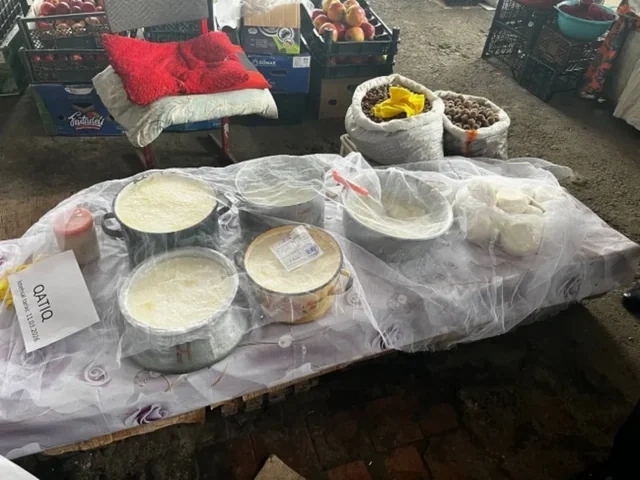 Bərdə ərzaq bazarında nöqsanlara görə protokol tərtib olundu - FOTO