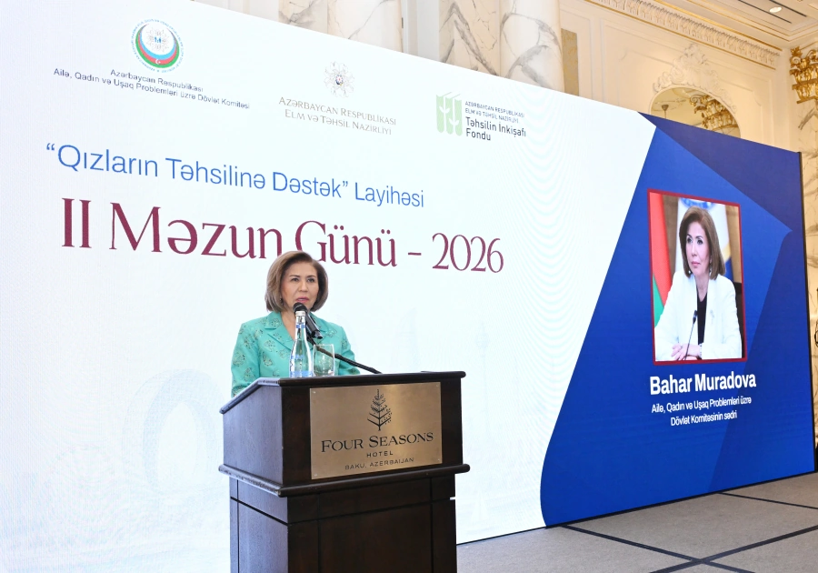Leyla Əliyeva “Qızların təhsilinə dəstək” layihəsinin II Məzun Günündə iştirak etdi - FOTO
