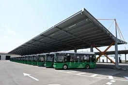 Prezident Naxçıvanda yeni avtobuslara baxıb, dəmir yolu infrastrukturunda yenidənqurma işləri ilə tanış olub - FOTO - YENİLƏNİB
