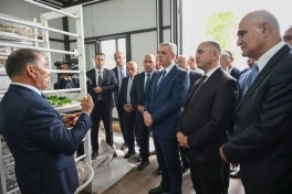 Xocalının Daşbulaq kəndində baramaçılığın inkişafı üçün yaradılmış infrastruktura baxış keçirilib - FOTO