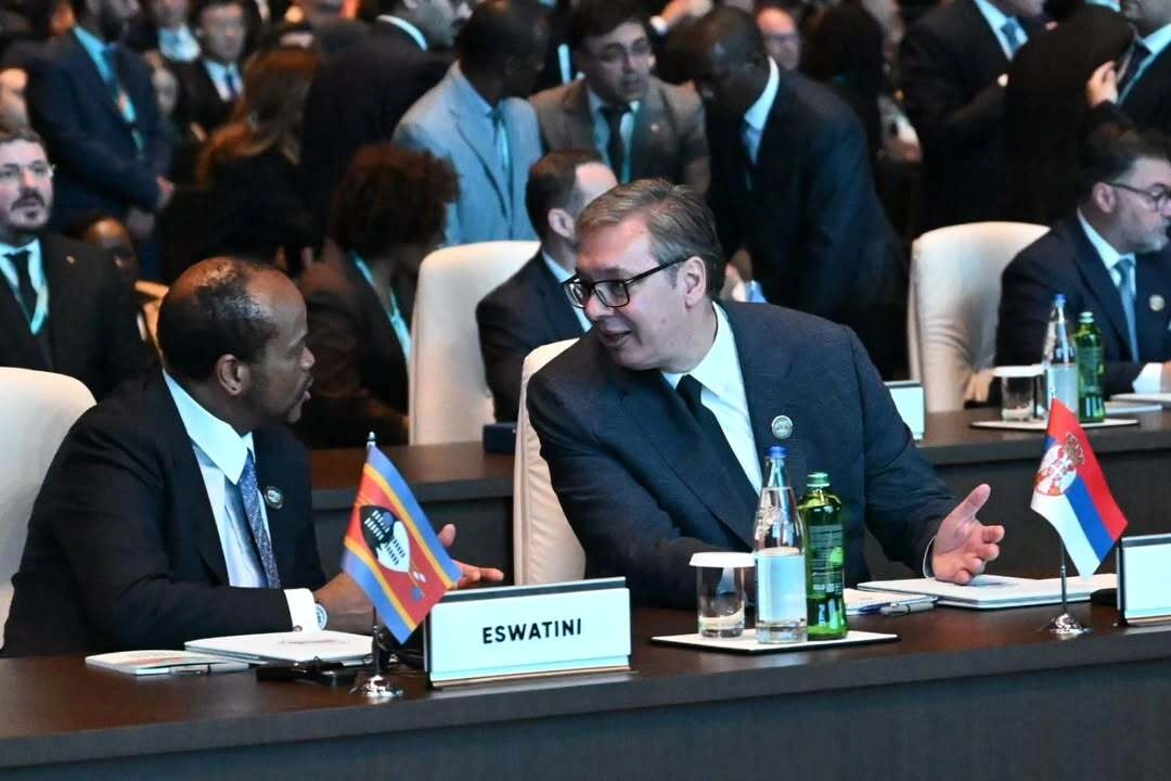 İlham Əliyevin Vuçiçlə səmimi FOTOLARI