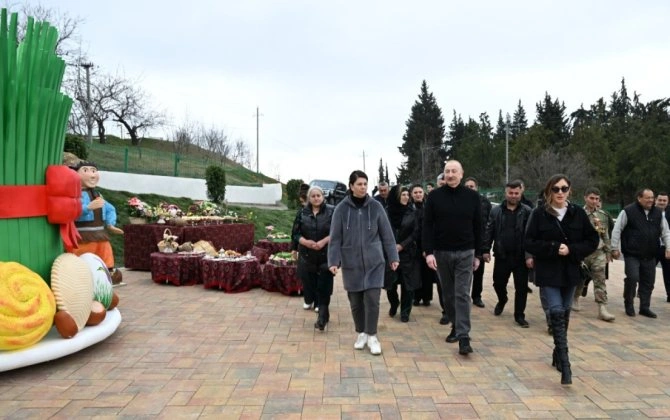 Azərbaycan Prezidenti: "Mən altıncı ildir ki, Novruz bayramını Qarabağda qeyd edirəm"
