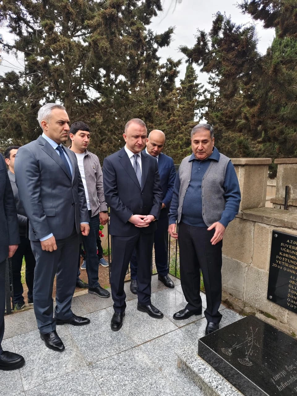 Şəhid Elçin Kərimbəylinin xatirəsi yad edilib - FOTOLAR