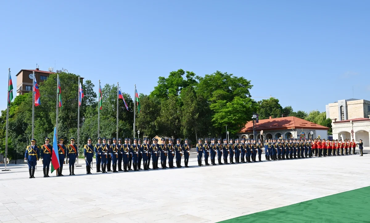 İlham Əliyev Şuşada Peter Pelleqrinini qarşıladı - FOTO