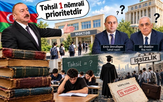 İlham Əliyev “Təhsil  1 nömrəli prioritetdir” deyirsə, hökumət, Elm və Təhsil Nazirliyi nələr etməlidir?..- KONSEPTUAL BAXIŞ...