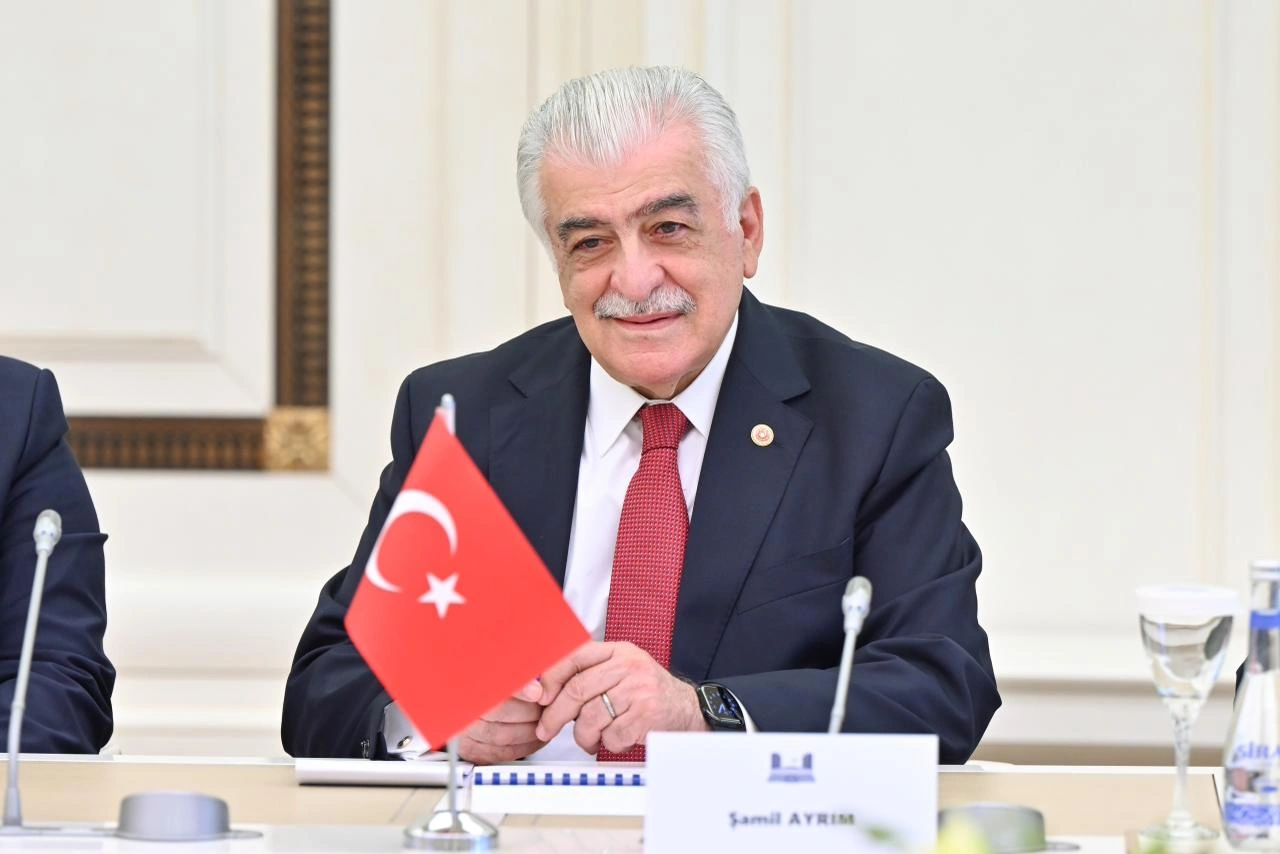 Sahibə Qafarova Azərbaycan, Türkiyə və Şimali Kipr parlamentlərinin dostluq qruplarının 3-cü görüşünün iştirakçıları ilə görüşüb - FOTO