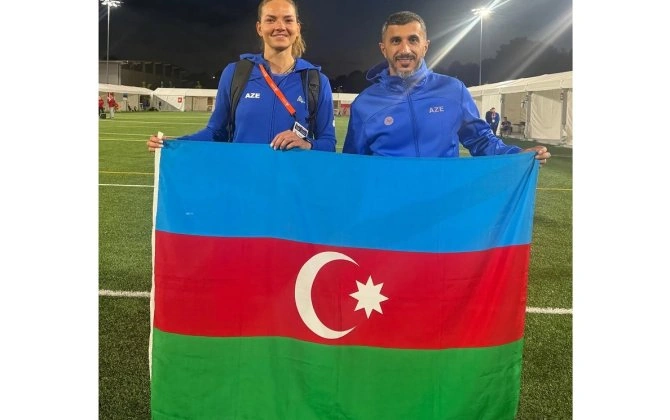 Yekaterina Sariyeva Azərbaycan rekordunu yenilədi