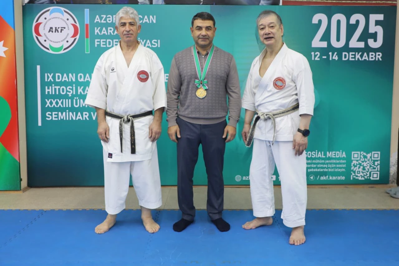 Ülvi Quliyev xüsusi medalla təltif olundu - FOTOLAR