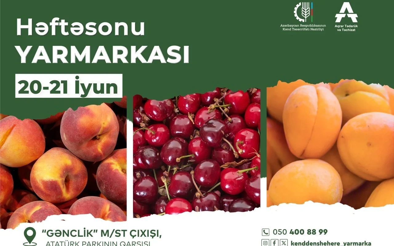 Bakıda növbəti “Kənddən Şəhərə” yarmarkası təşkil olunacaq