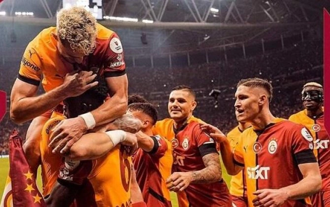 "Qalatasaray" 3 xalı 3 qolla qazandı