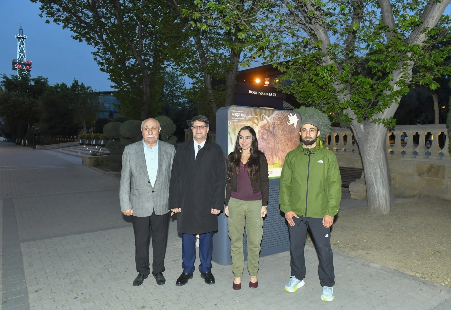 Leyla Əliyeva "Azərbaycan təbiətinin izi ilə" sərgisinin açılış mərasimində iştirak edib - FOTO