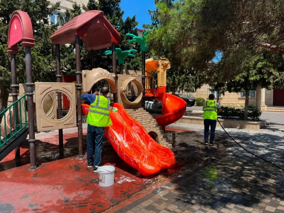 Bakıda növbəti genişmiqyaslı iməcilik keçirilib - FOTOLAR