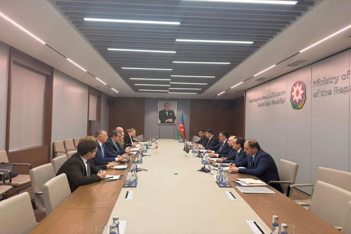 Azərbaycan və Gürcüstan XİN-ləri arasında siyasi məsləhətləşmələrin növbəti raundu keçirilib - FOTO