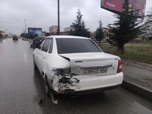 Xaçmazda zəncirvari qəza: Xəsarət alan var - FOTO