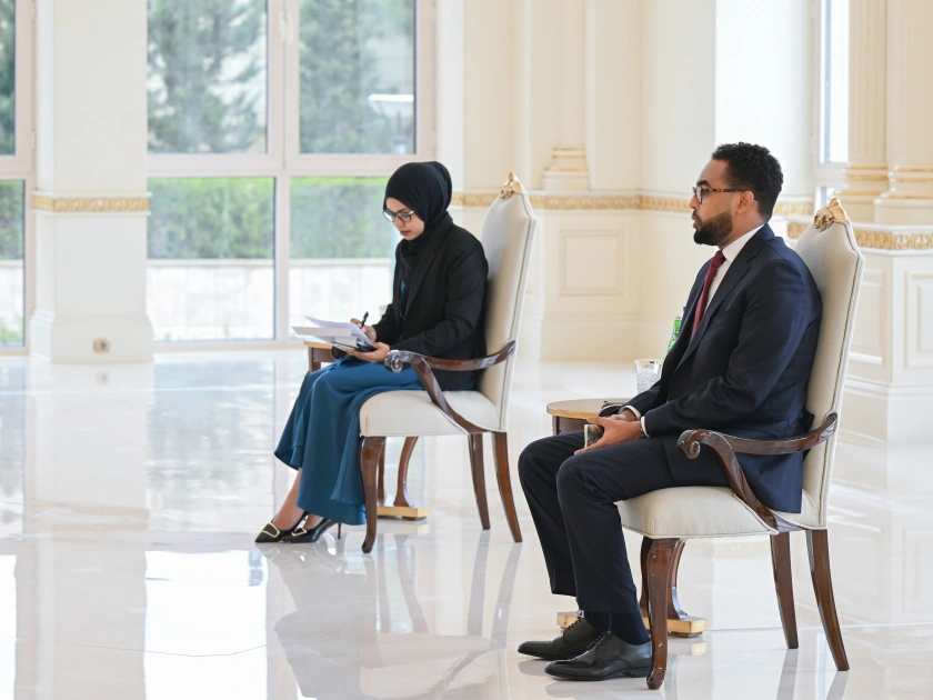 Prezident Somalinin Azərbaycanda yeni təyin olunmuş səfirini qəbul etdi - FOTO