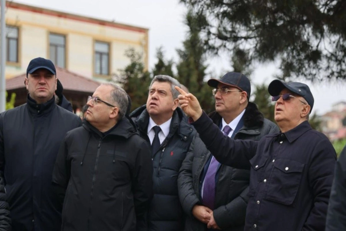Kəmaləddin Heydərov Badamdarda sürüşmə sahəsinə baxış keçirib - VİDEO - FOTO