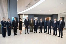 Prezident Milli Aviasiya Akademiyasında Beynəlxalq Təlim Mərkəzinin açılışında iştirak edib - FOTO