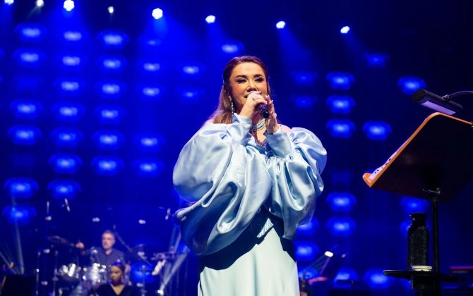Leyla Rəhimova möhtəşəm konsert proqramı ilə çıxış etdi - FOTOLAR