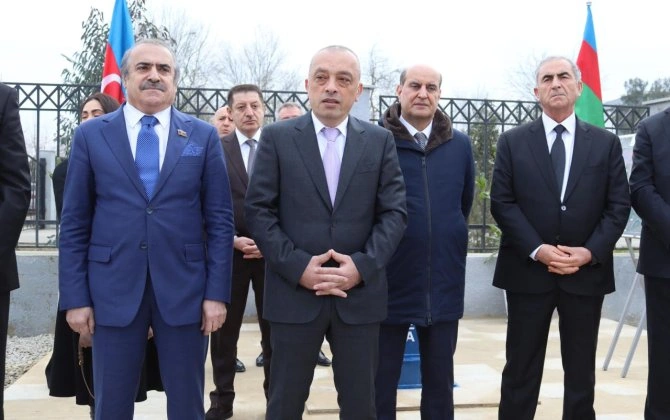 ADSEA daha bir qəsəbəni içməli su ilə təmin edib - FOTO