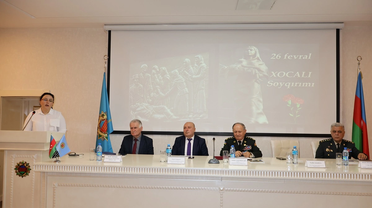 “Xocalı: Silinməyən yaddaşımız – Ədalətin hökmü” mövzusunda konfrans keçirilib
