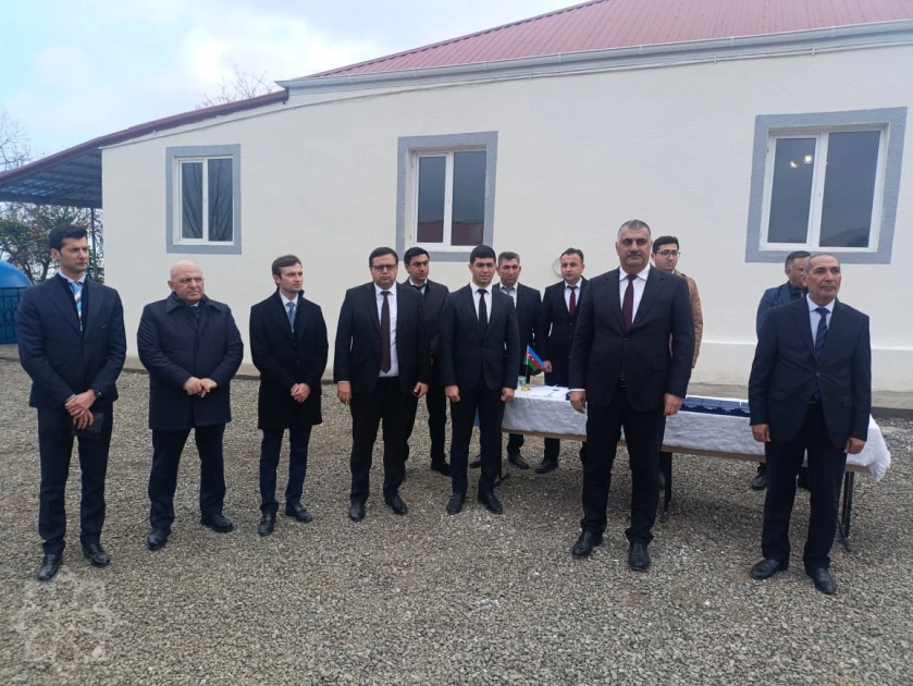 Xocavəndin Xanoba kəndində 25 ailəyə evlərinin açarları təqdim olunub - FOTO