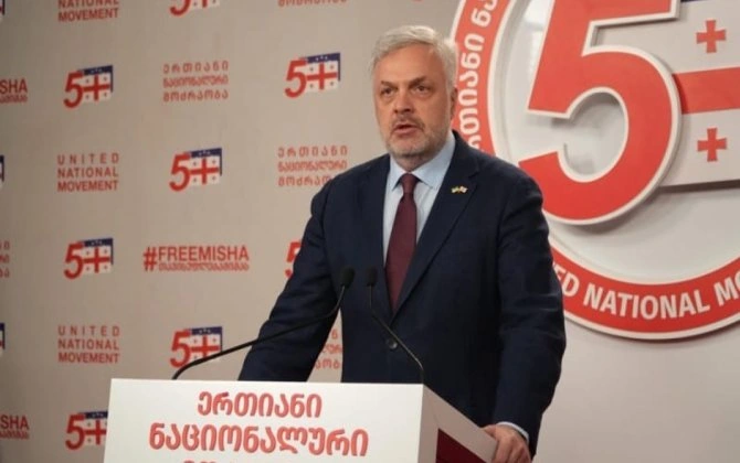 Gürcüstanda vətənə xəyanətdə ittiham edilən müxalifət lideri həbs olunub