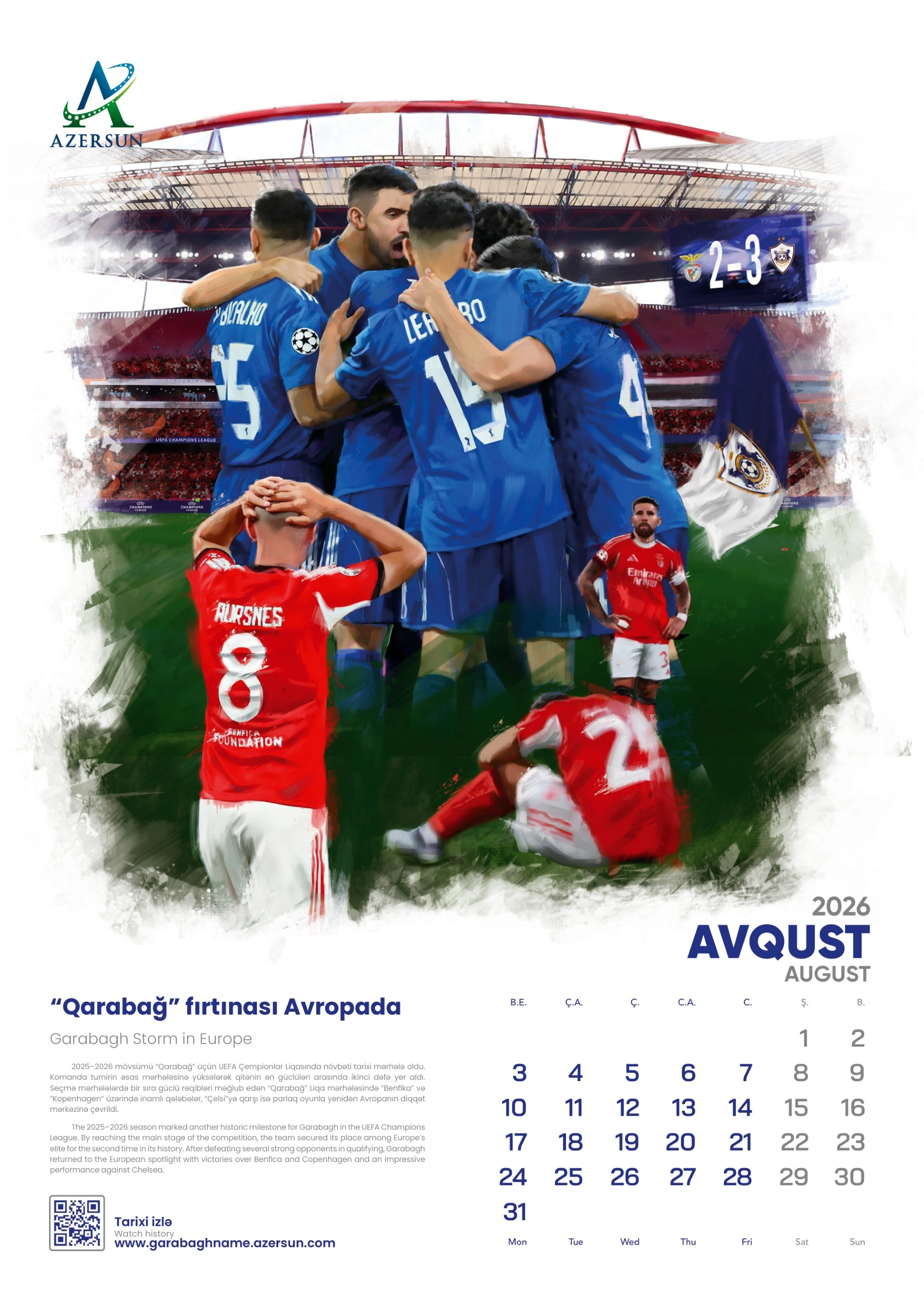 “Azərsun Holdinq”dən “Qarabağnamə” – 2026-cı ilin xüsusi təqvim dəsti