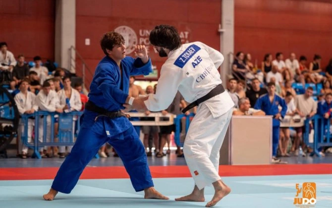 Azərbaycanın iki cüdoçusu İspaniya Super Kubokunda qızıl medal qazanıb - FOTO