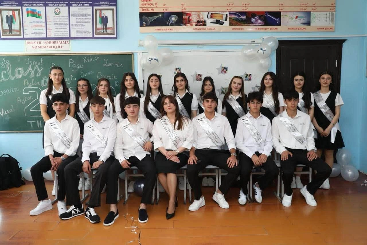 Azərbaycanda 5 sinfin bütün şagirdləri ali məktəbə qəbul oldu - FOTO