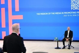 Prezident İlham Əliyev IV Şuşa Qlobal Media Forumunun açılışında iştirak edib - FOTO - VİDEO - YENİLƏNİB