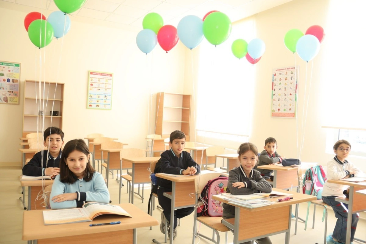 Ağdam şəhər 1 nömrəli məktəbdə tədrisə başlanılıb - FOTO
