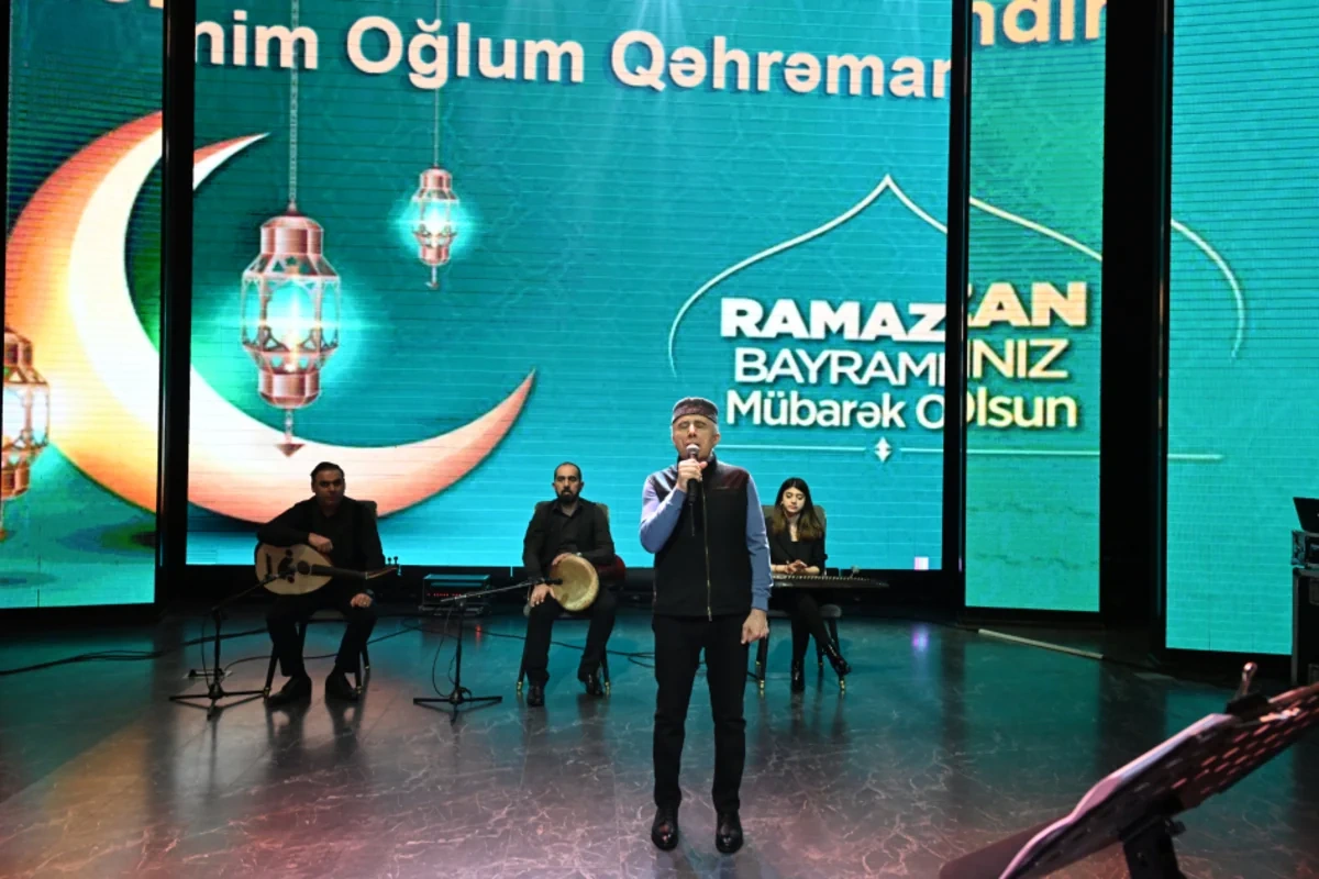 Şəhid analarının iştirakı ilə iftar süfrəsi təşkil olunub - FOTO