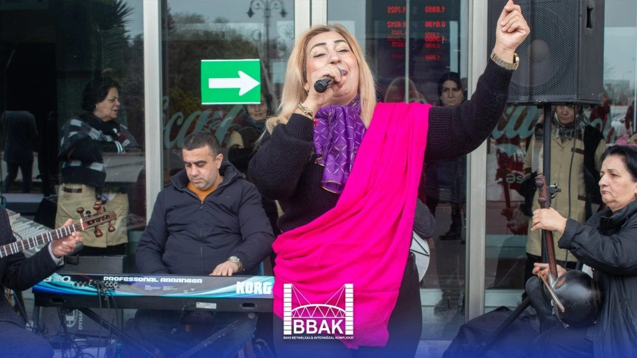 Avtovağzal Kompleksində bayram konserti təşkil olundu - FOTO/VİDEO