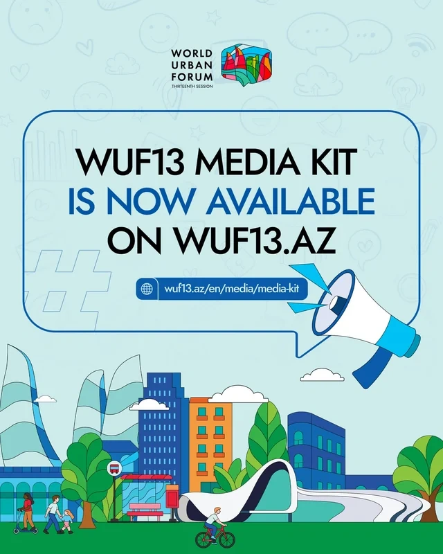 Media nümayəndələri üçün "WUF13 Media Kit" hazırlanıb - FOTO