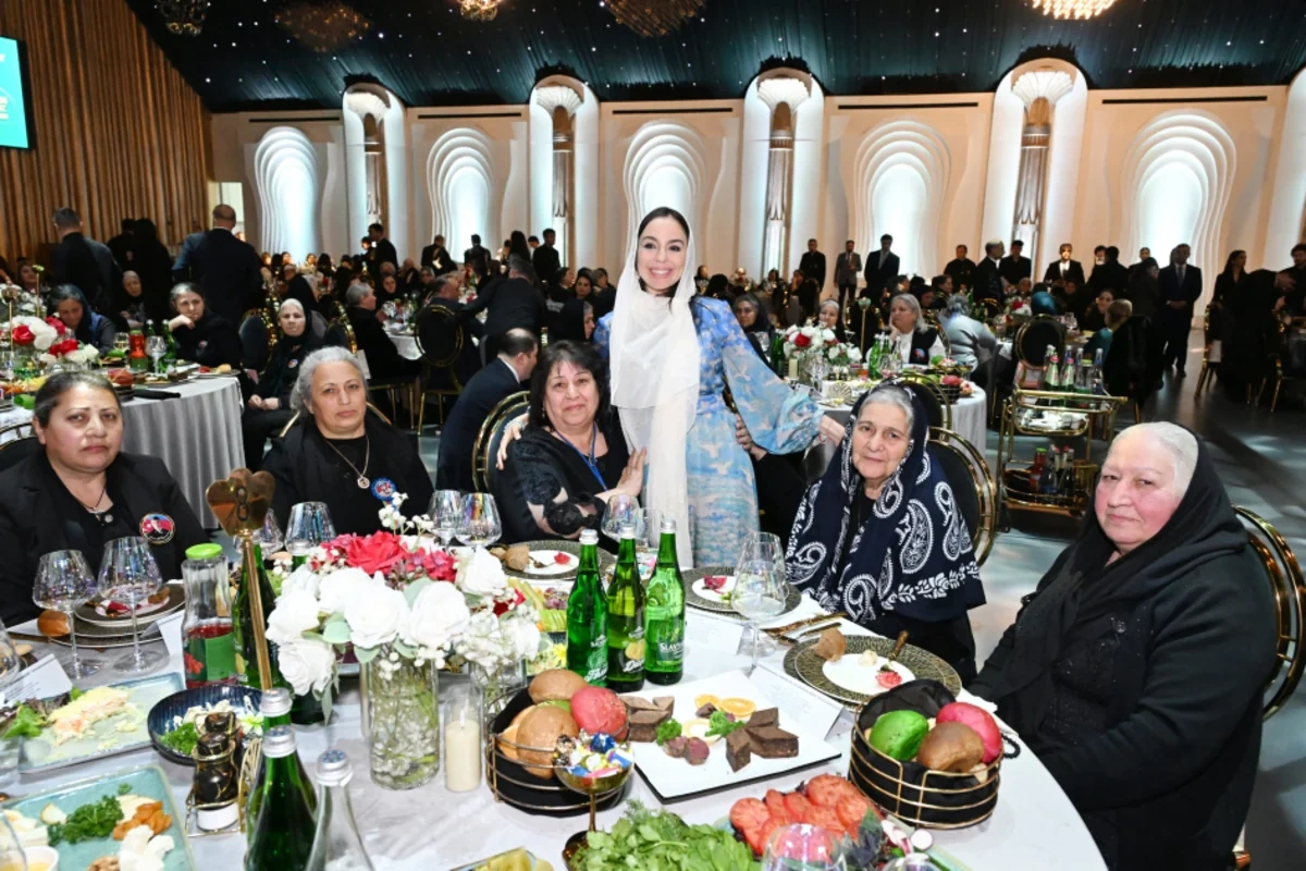 Şəhid analarının iştirakı ilə iftar süfrəsi təşkil olunub - FOTO