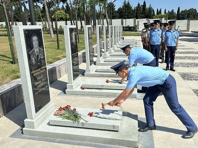 Azərbaycanın Milli Qəhrəmanlarının xatirəsi yad edilib