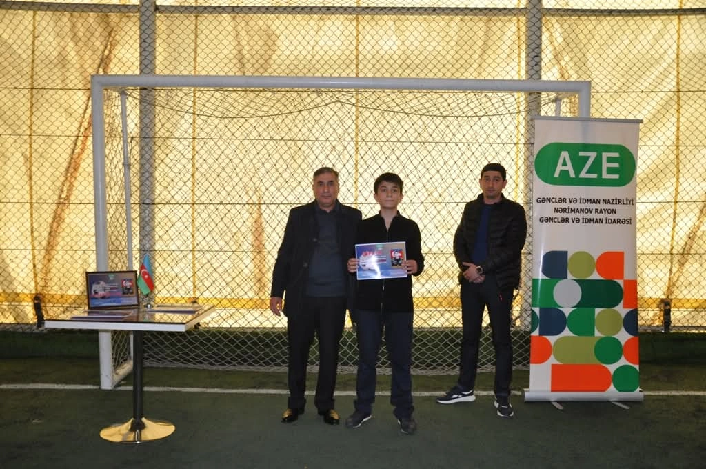 Şəhid Elçin Kərimbəylinin xatirəsinə həsr edilmiş minifutbol turniri keçirilib - FOTO