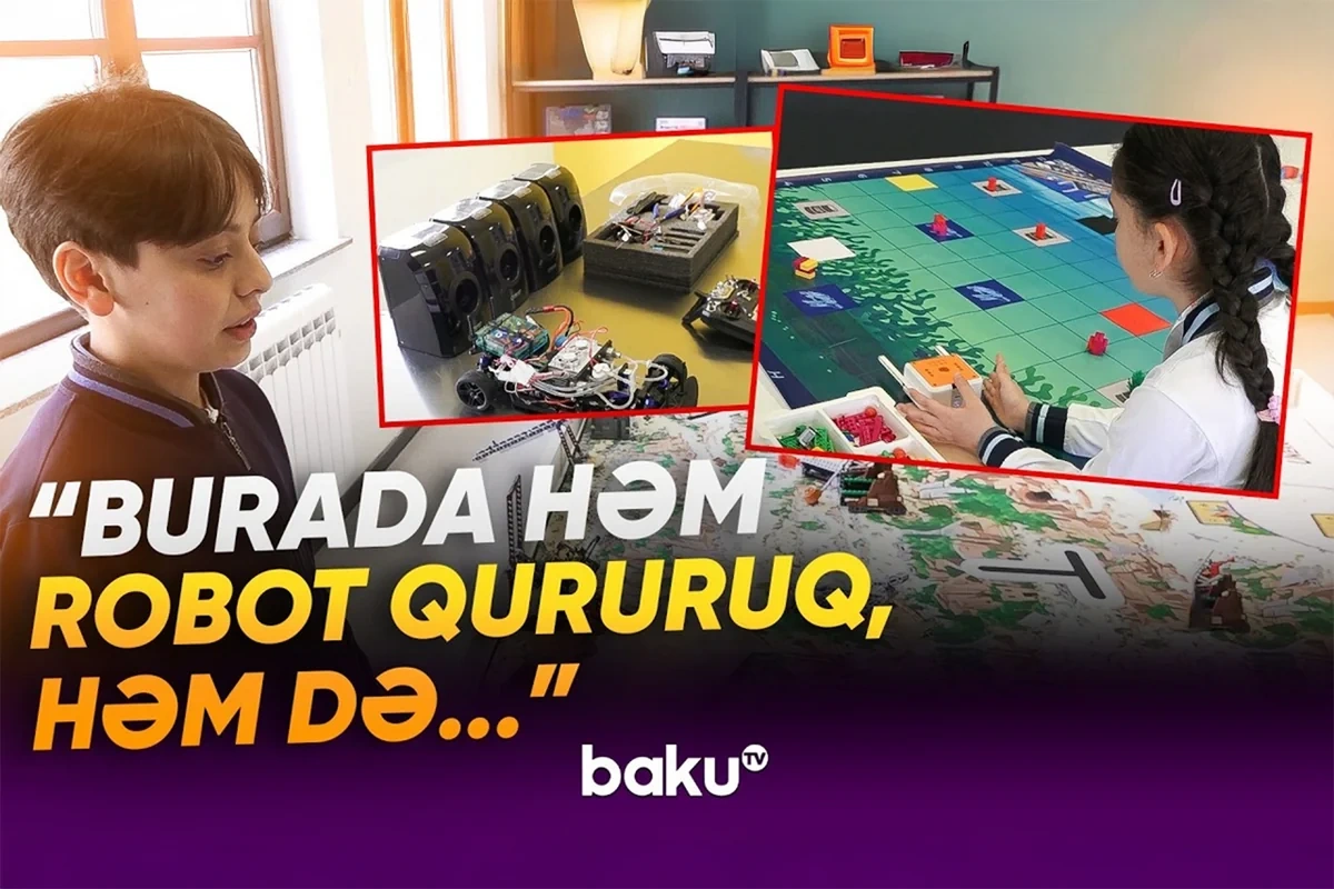 Uğurlarından söz etdirən Şuşa şagirdləri: "Mühəndislik bacarıqlarını artırırlar" - VİDEO