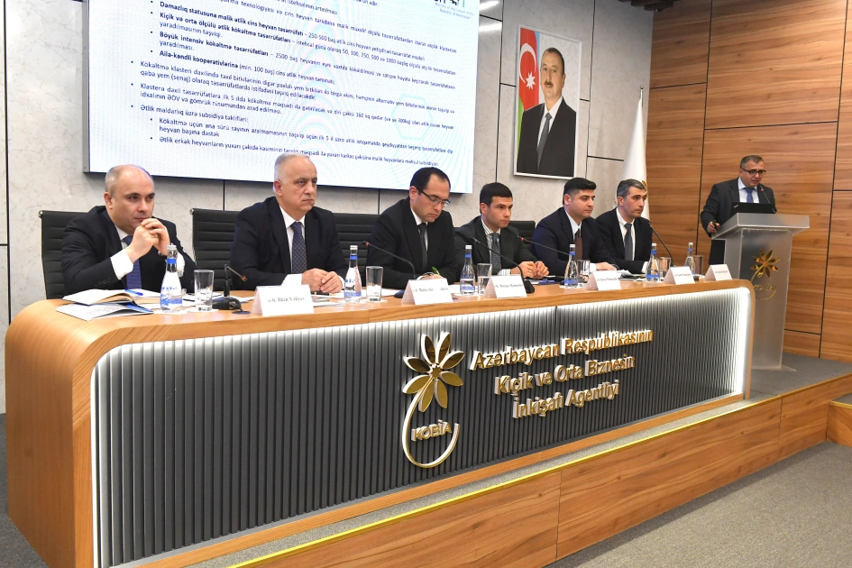 “Süd və ət istehsalı üzrə mövcud problemlər və qida təhlükəsizliyi sahəsinə təsirlərin qiymətləndirilməsi” mövzusunda ictimai müzakirə keçirilib