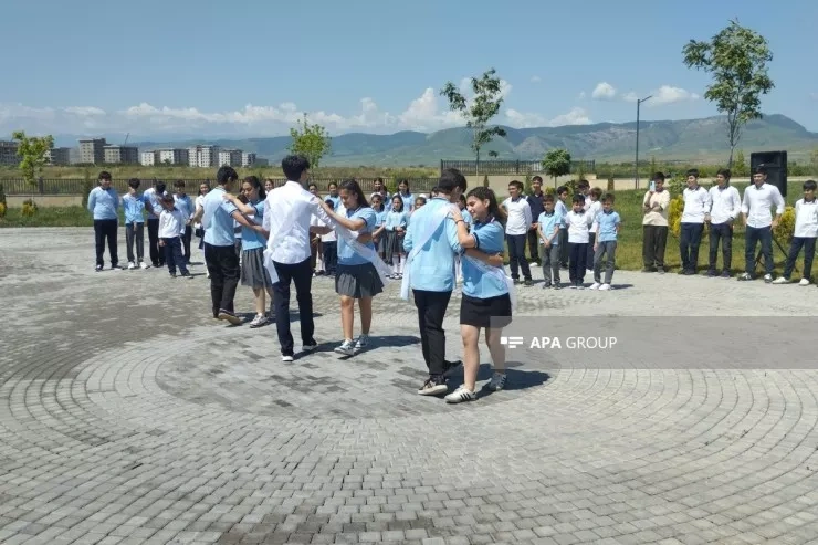 Ağdam və Füzulidə 33 il sonra "Son zəng" keçirildi - FOTO