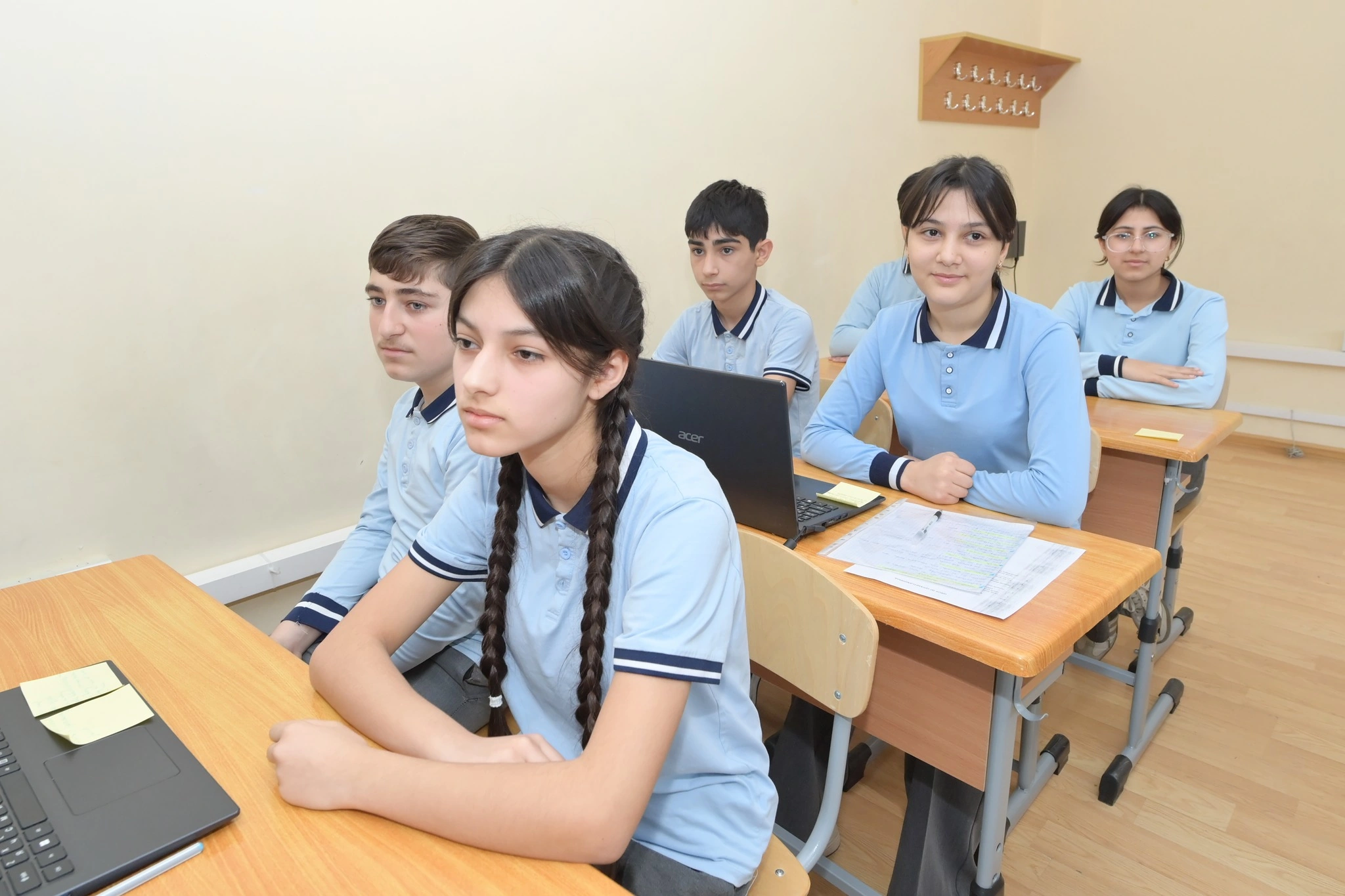 Emin Əmrullayev Xaçmazda tədris prosesi ilə tanış olub - FOTOLAR