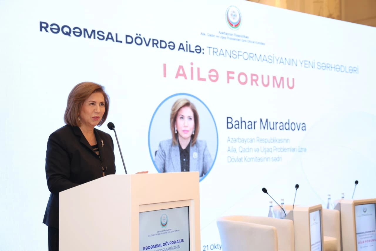Firudin Qurbanov I Ailə Forumunda iştirak edib - FOTO