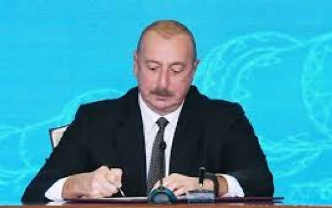 Prezident Quba-Xəzəryanı üzrə hasilatın pay bölgüsü haqqında Sazişi təsdiqləyib