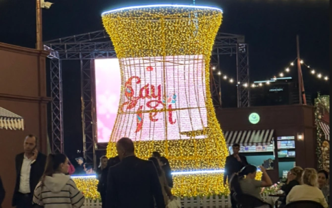 Bakı bulvarında Çay Festivalı keçirilir - FOTO